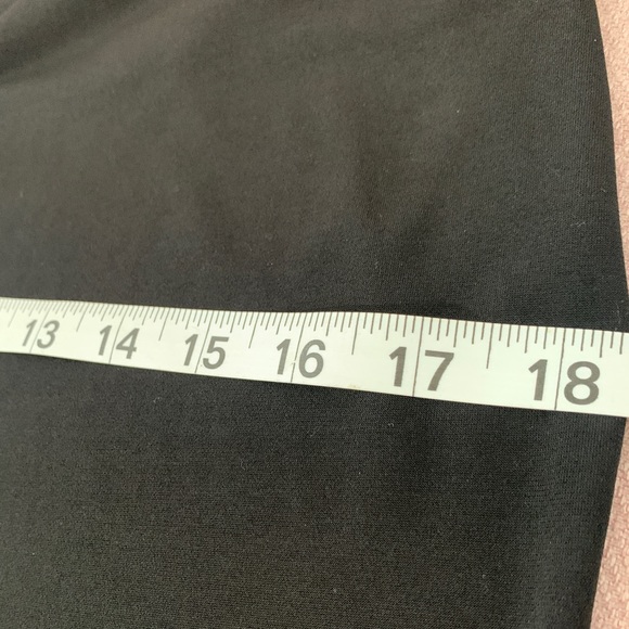 Calvin Klein Women’s Lace Up Neckline Shift Jersey Dress Size 4 Black - Picture 10 of 11